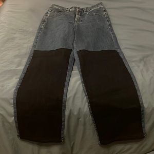 Universal Standard, size 0, color block jeans - Ravi style